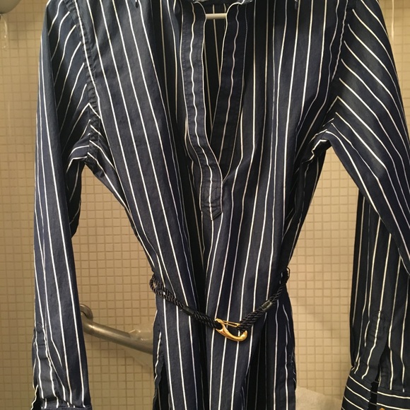 Ralph Lauren Women’s 100% cotton tunic with belt - Picture 2 of 4